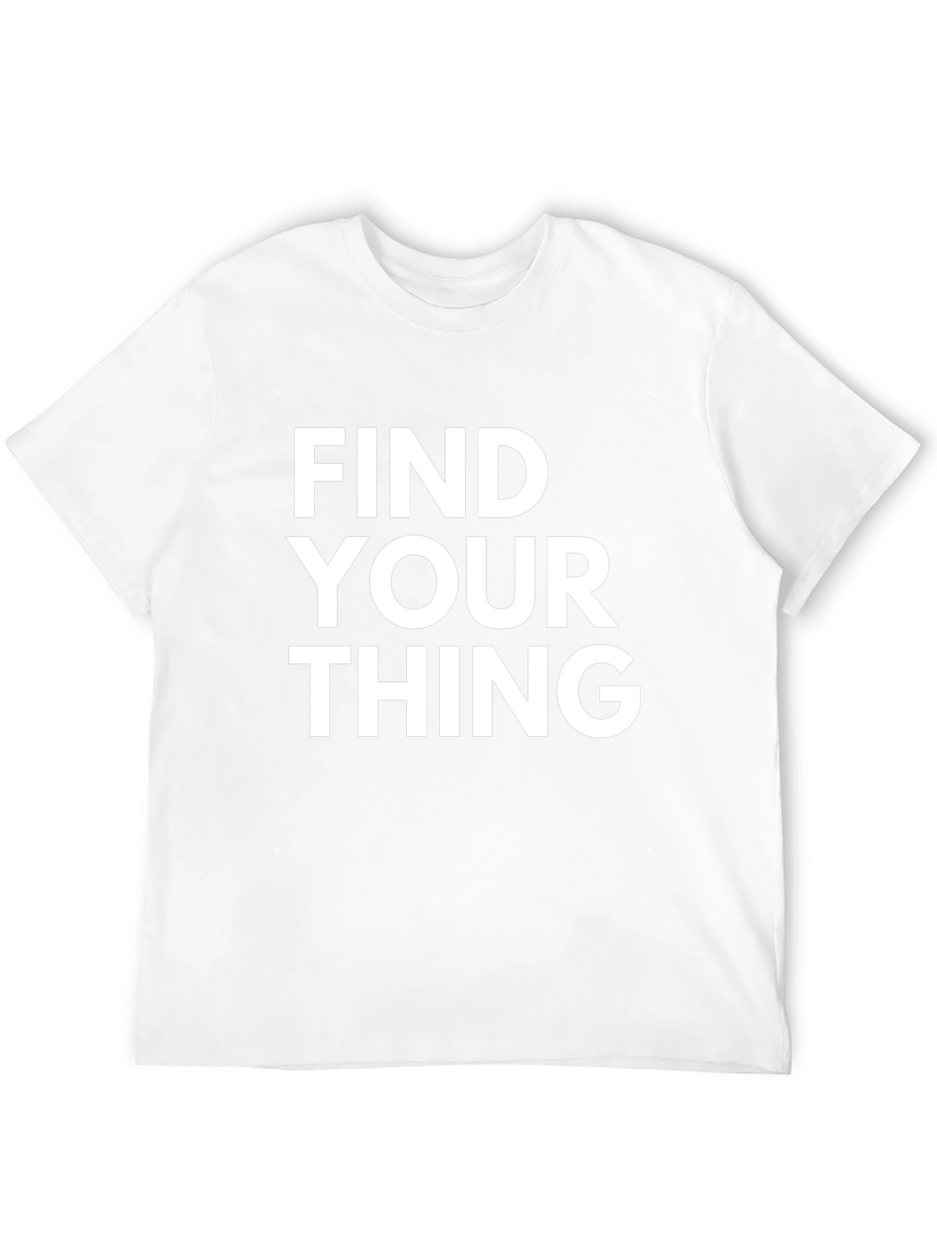 Find Your Thing Black T-Shirt