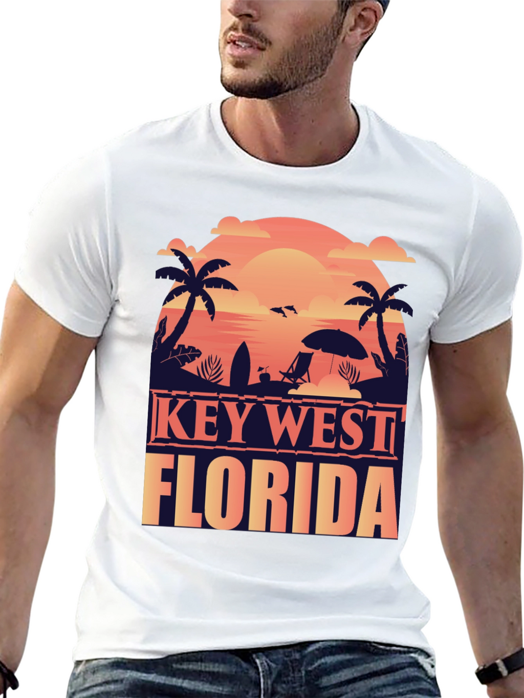 Key West Florida Graphic T-Shirt