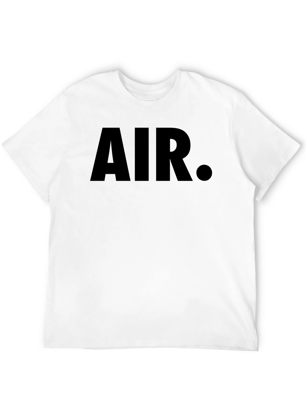 Mens Black Graphic T-Shirt - AIR Print