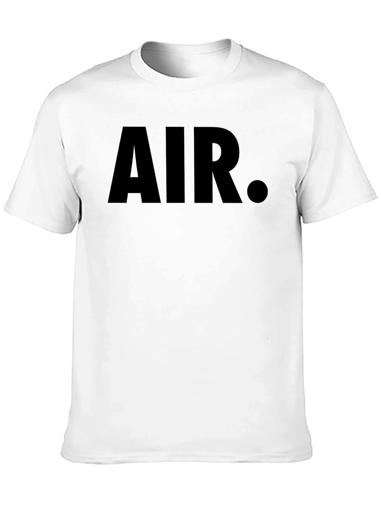Mens Black Graphic T-Shirt - AIR Print