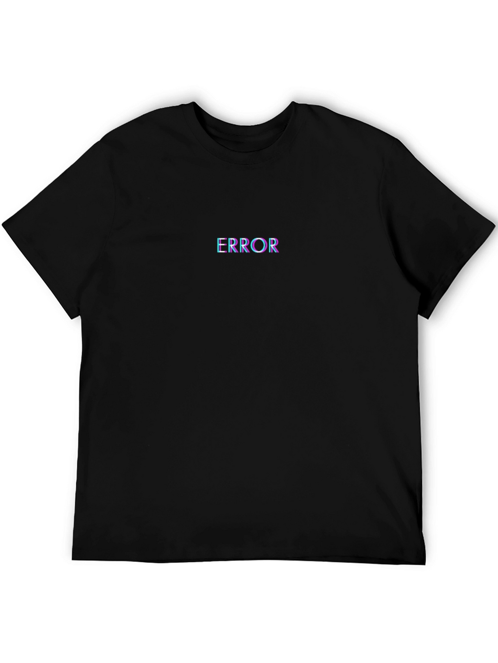 Error Glitch T-Shirt - Casual Style