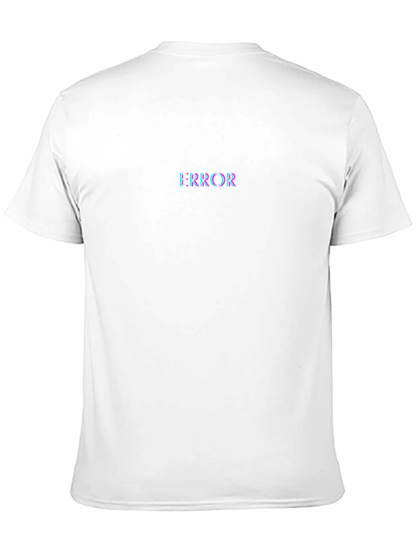 Error Glitch T-Shirt - Casual Style