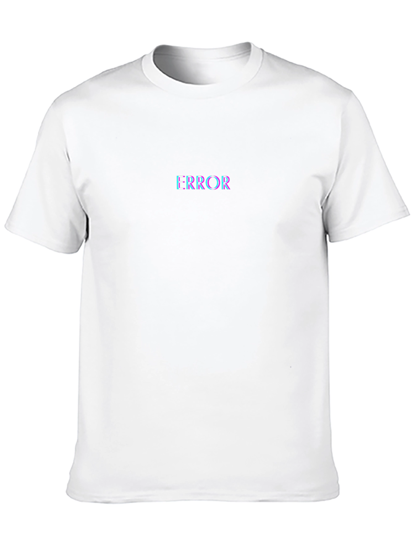 Error Glitch T-Shirt - Casual Style