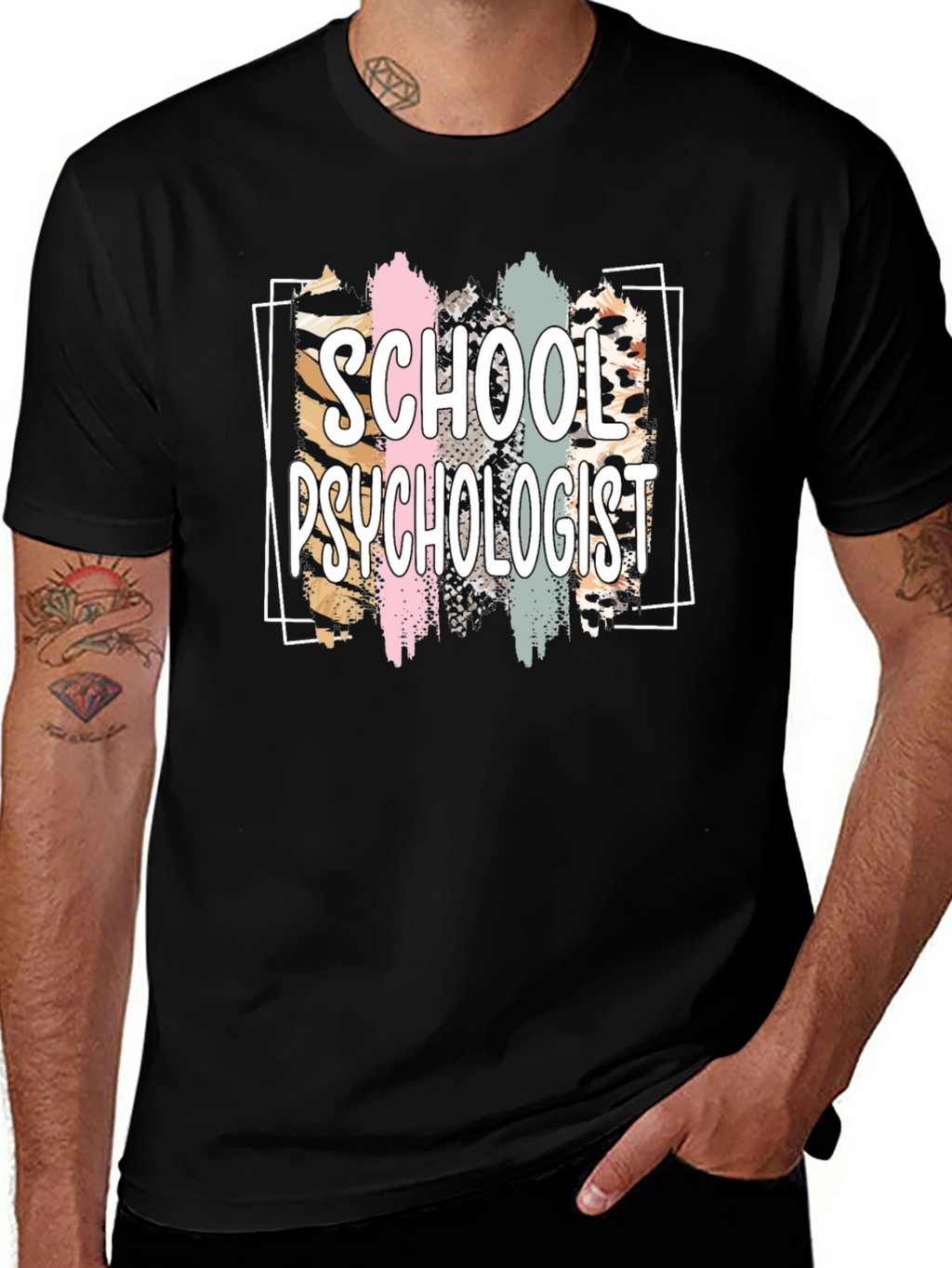 School Psychologist Graphic T-Shirt