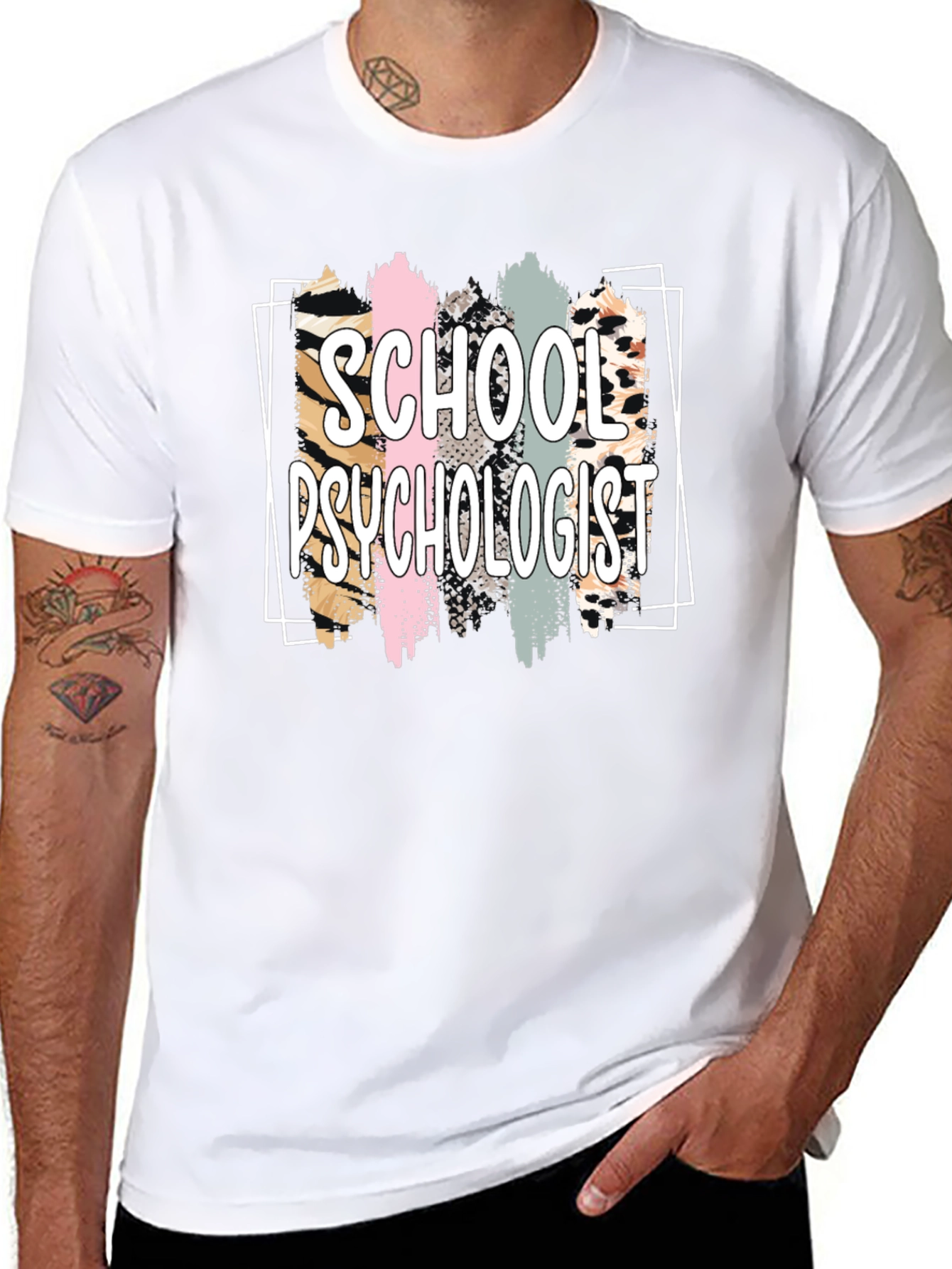 School Psychologist Graphic T-Shirt