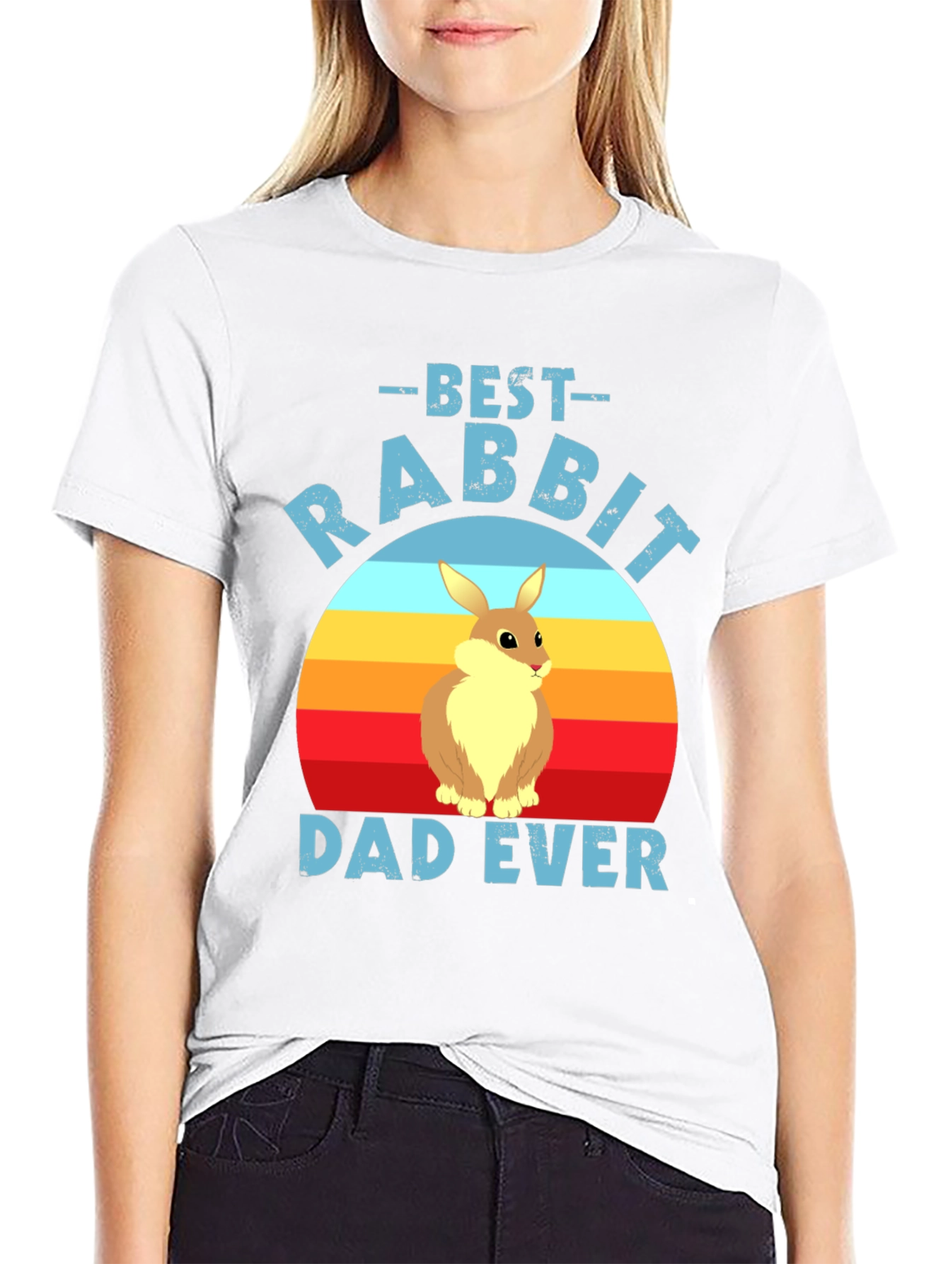 Best Rabbit Dad Ever T-Shirt
