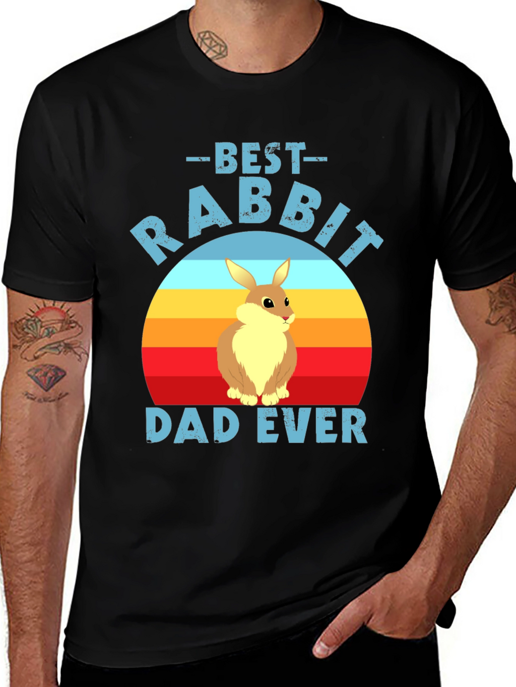 Best Rabbit Dad Ever T-Shirt
