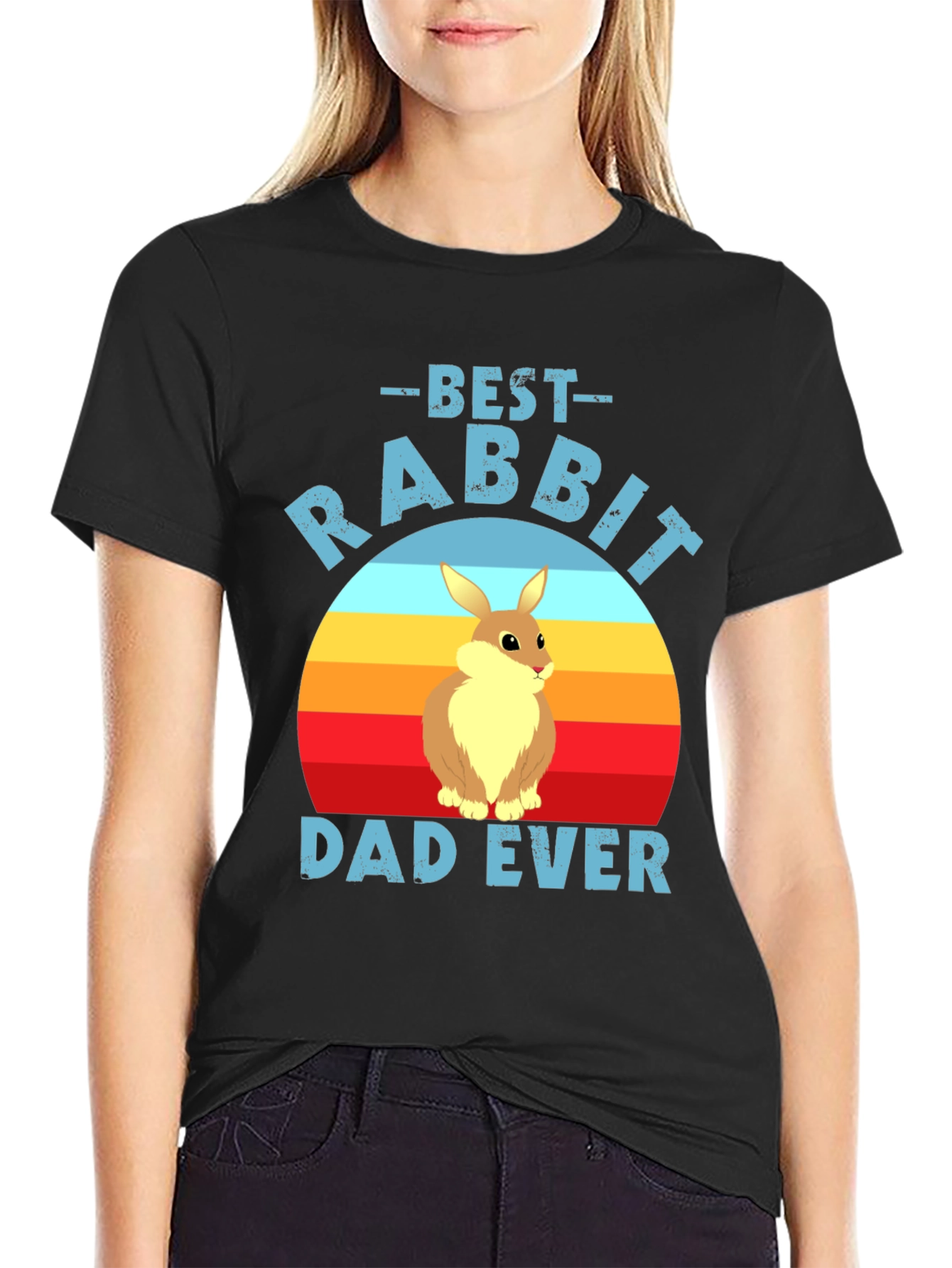 Best Rabbit Dad Ever T-Shirt