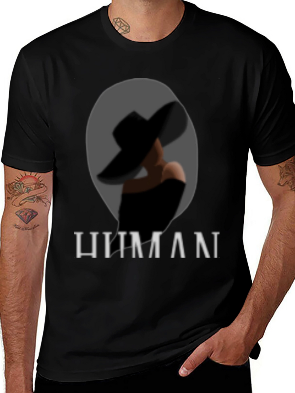 Hitman Style Graphic T-Shirt