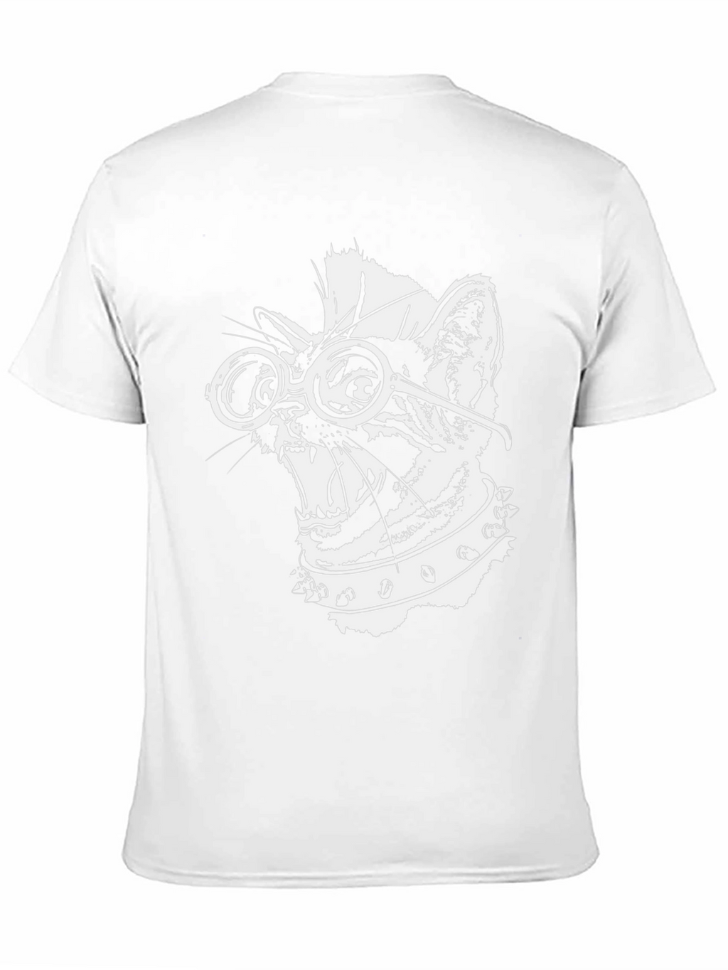 Punk Rock Cat T-Shirt - Cool Graphic Tee