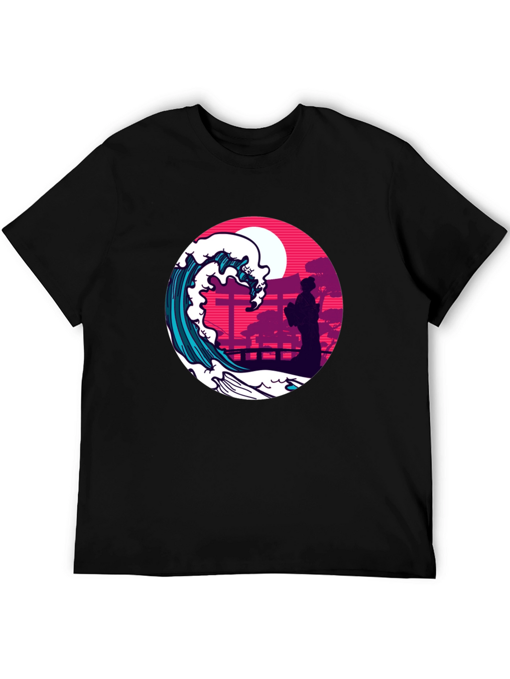 Japanese Wave T-Shirt - Stylish Graphic Tee