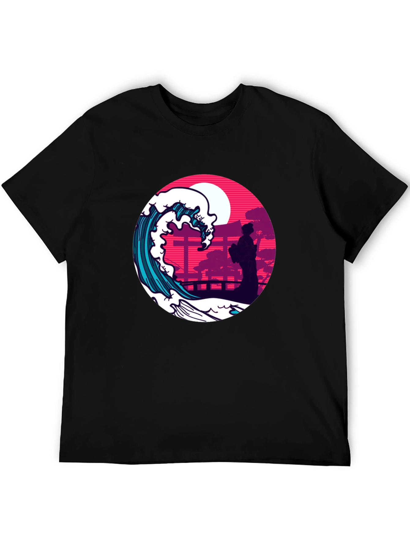 Japanese Wave T-Shirt - Stylish Graphic Tee