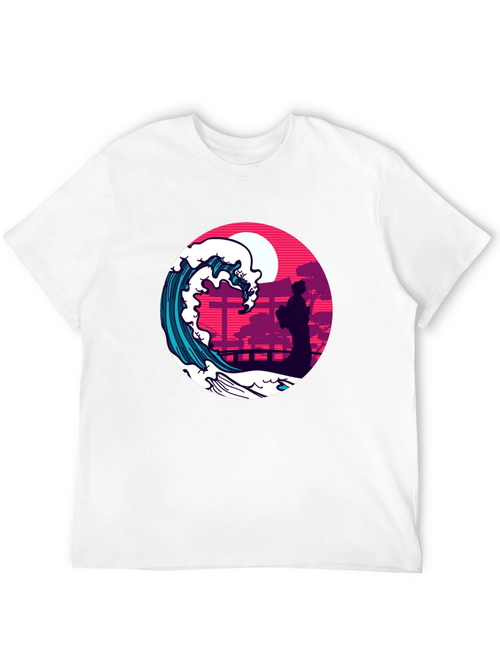 Japanese Wave T-Shirt - Stylish Graphic Tee