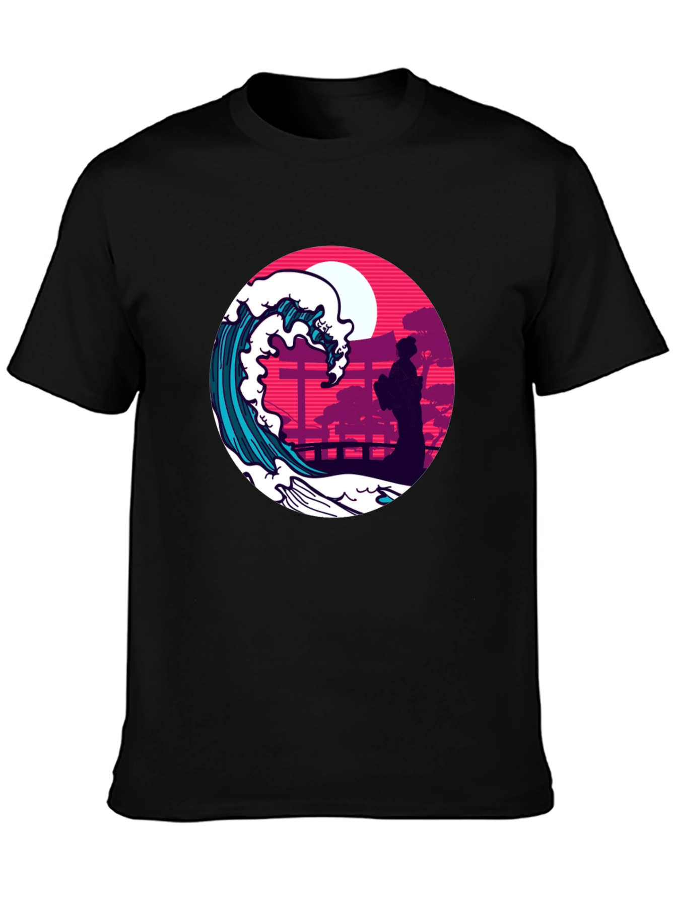Japanese Wave T-Shirt - Stylish Graphic Tee