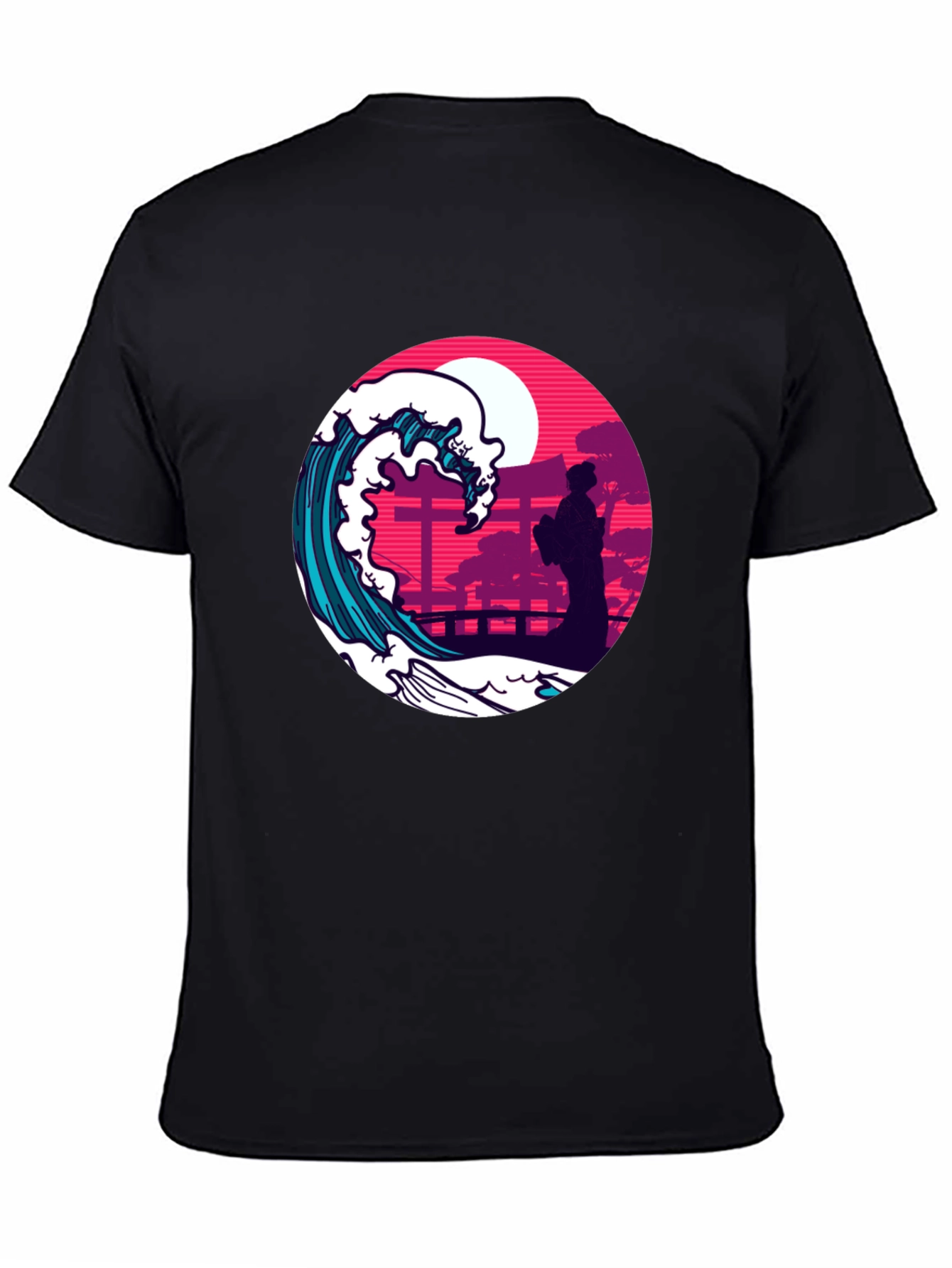 Japanese Wave T-Shirt - Stylish Graphic Tee