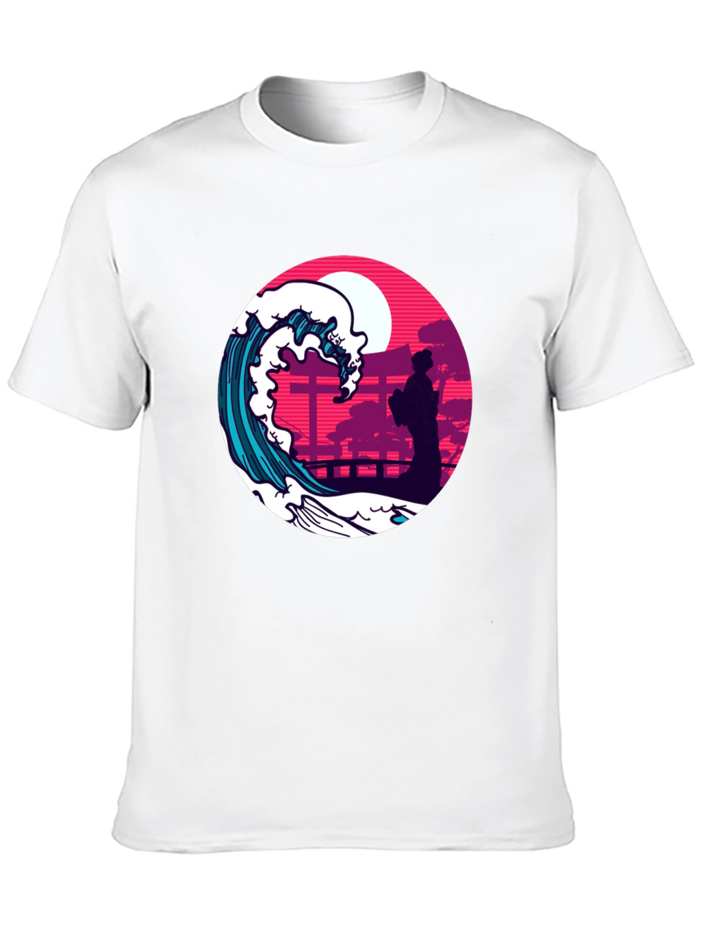 Japanese Wave T-Shirt - Stylish Graphic Tee