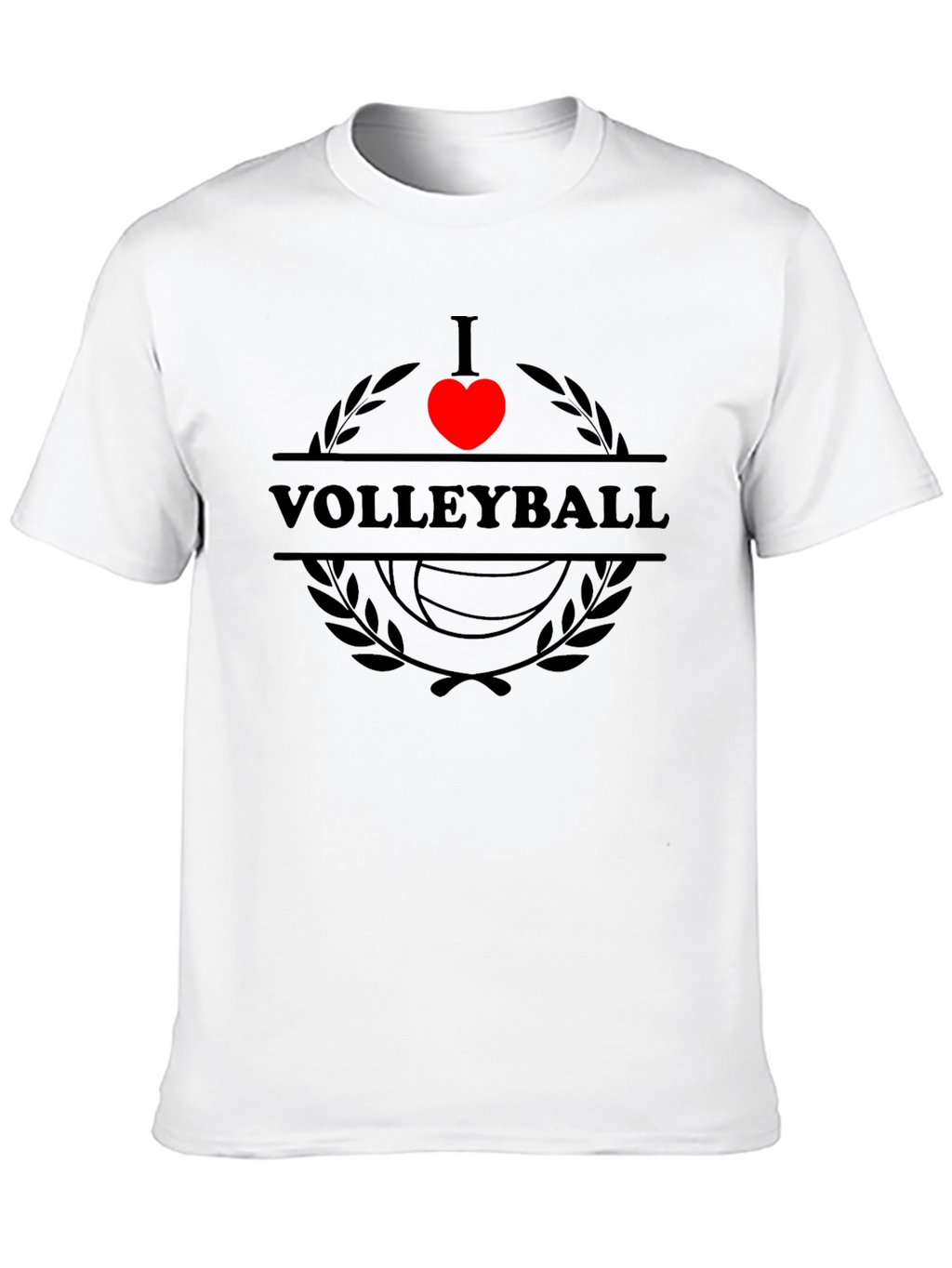 I Heart Volleyball T-Shirt - Stylish Sportswear