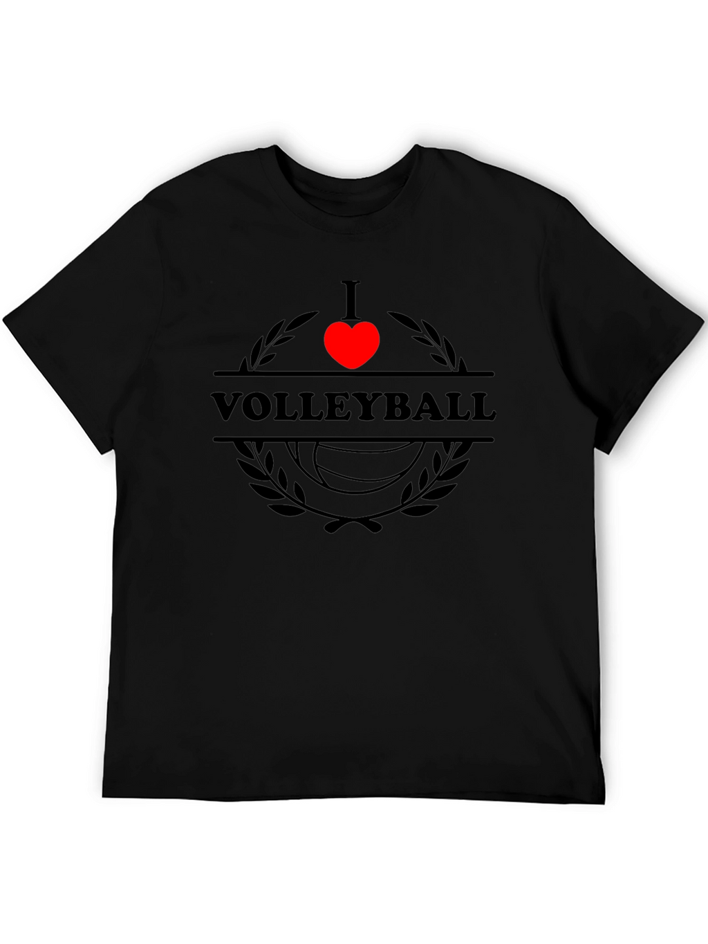 I Heart Volleyball T-Shirt - Stylish Sportswear