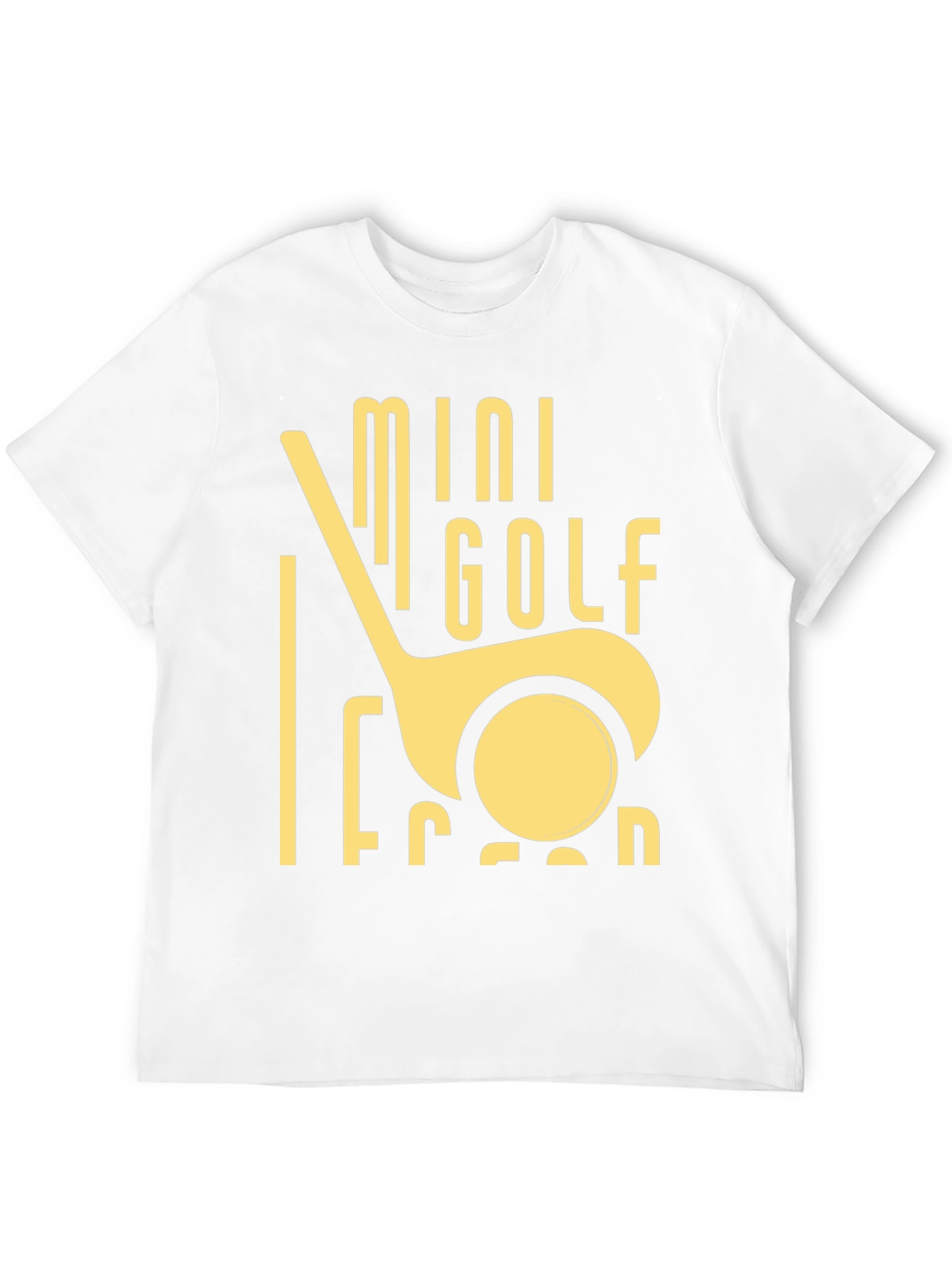 Mini Golf Lesson Black T-Shirt