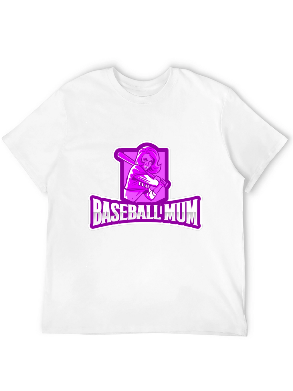Baseball Mum Graphic T-Shirt