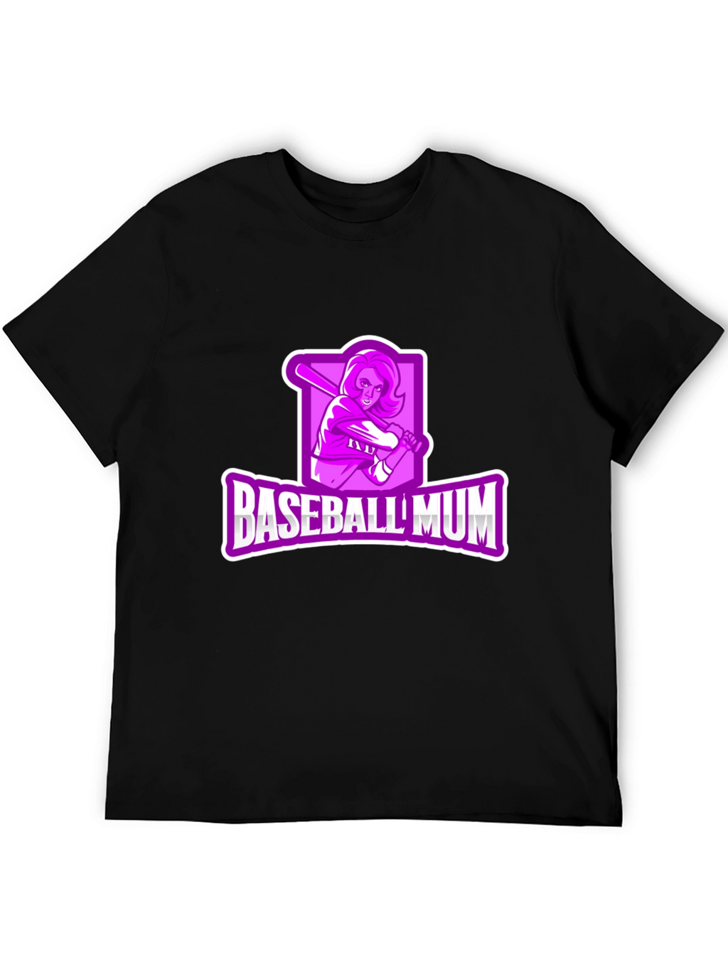 Baseball Mum Graphic T-Shirt