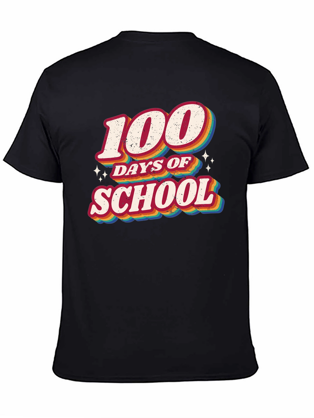 100 Days of School Retro T-Shirt