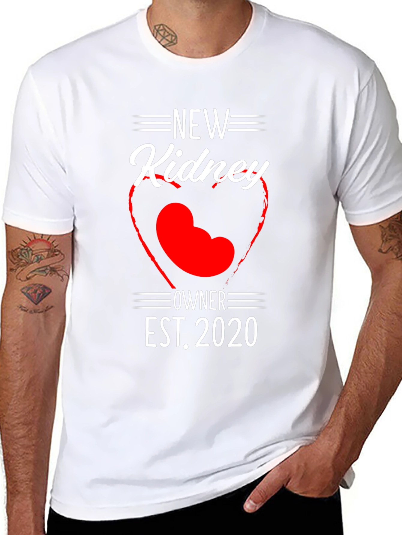 New Kidney Owner EST. 2020 Transplant T-Shirt