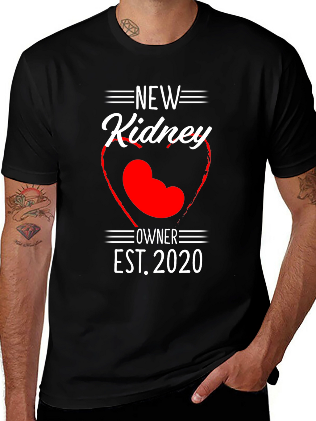 New Kidney Owner EST. 2020 Transplant T-Shirt