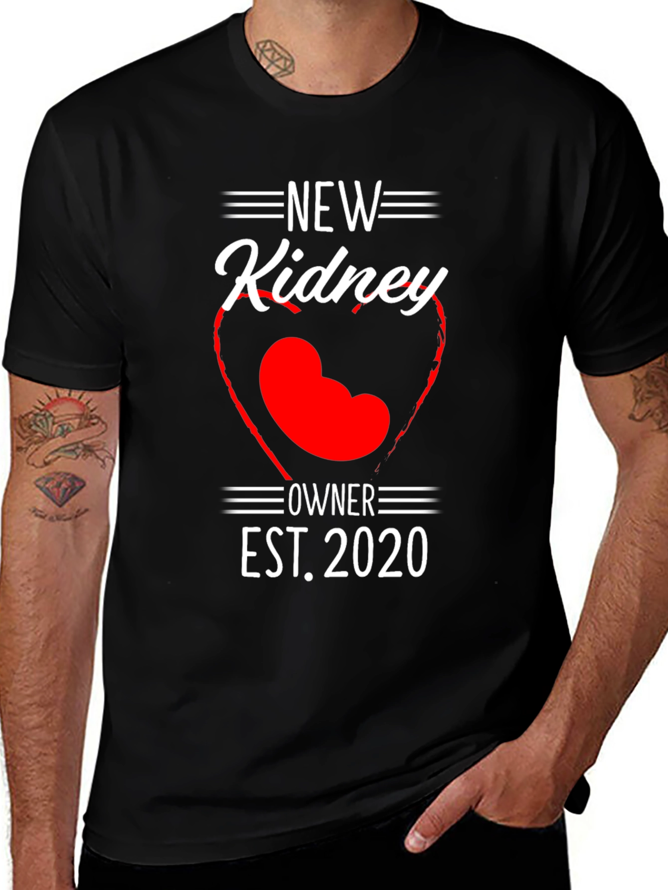 New Kidney Owner EST. 2020 Transplant T-Shirt