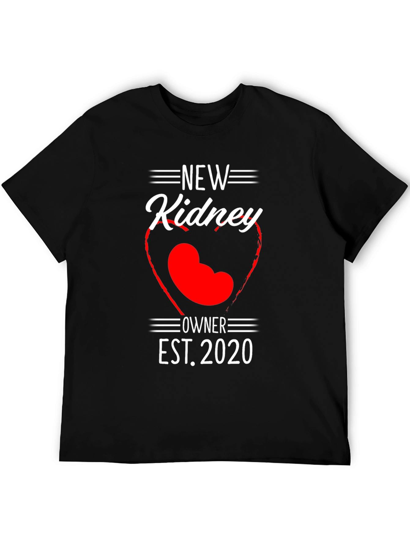 New Kidney Owner EST. 2020 Transplant T-Shirt