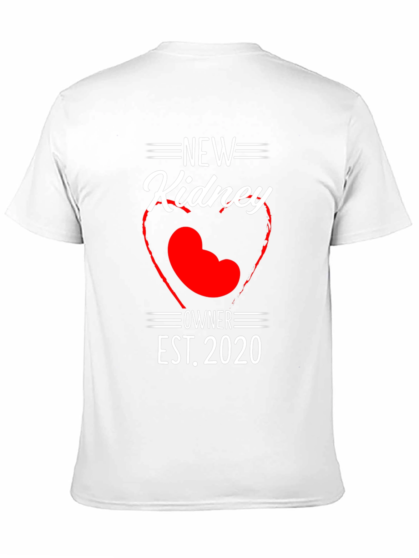 New Kidney Owner EST. 2020 Transplant T-Shirt