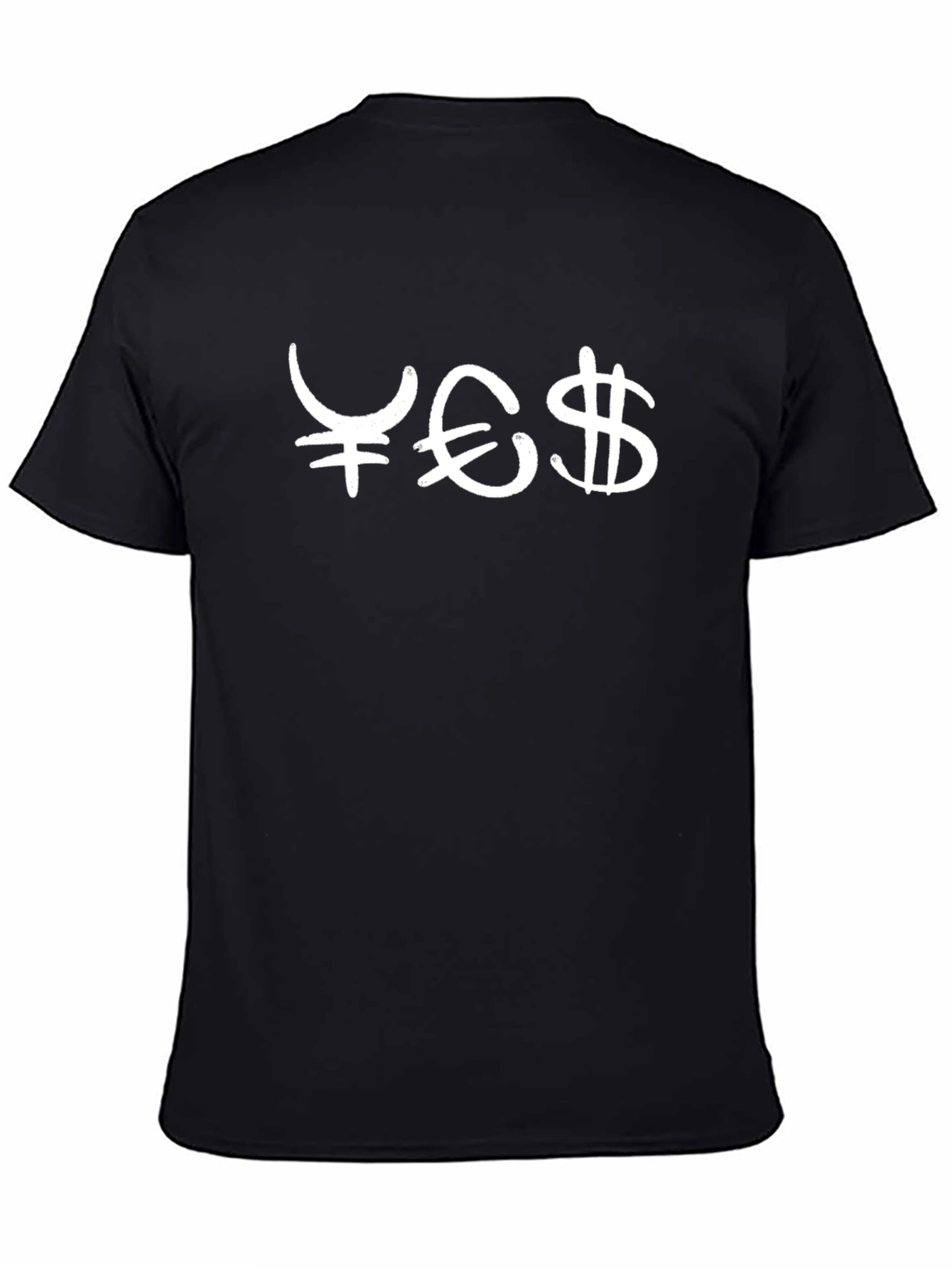 Currency YES T-Shirt - Unique Graphic Tee