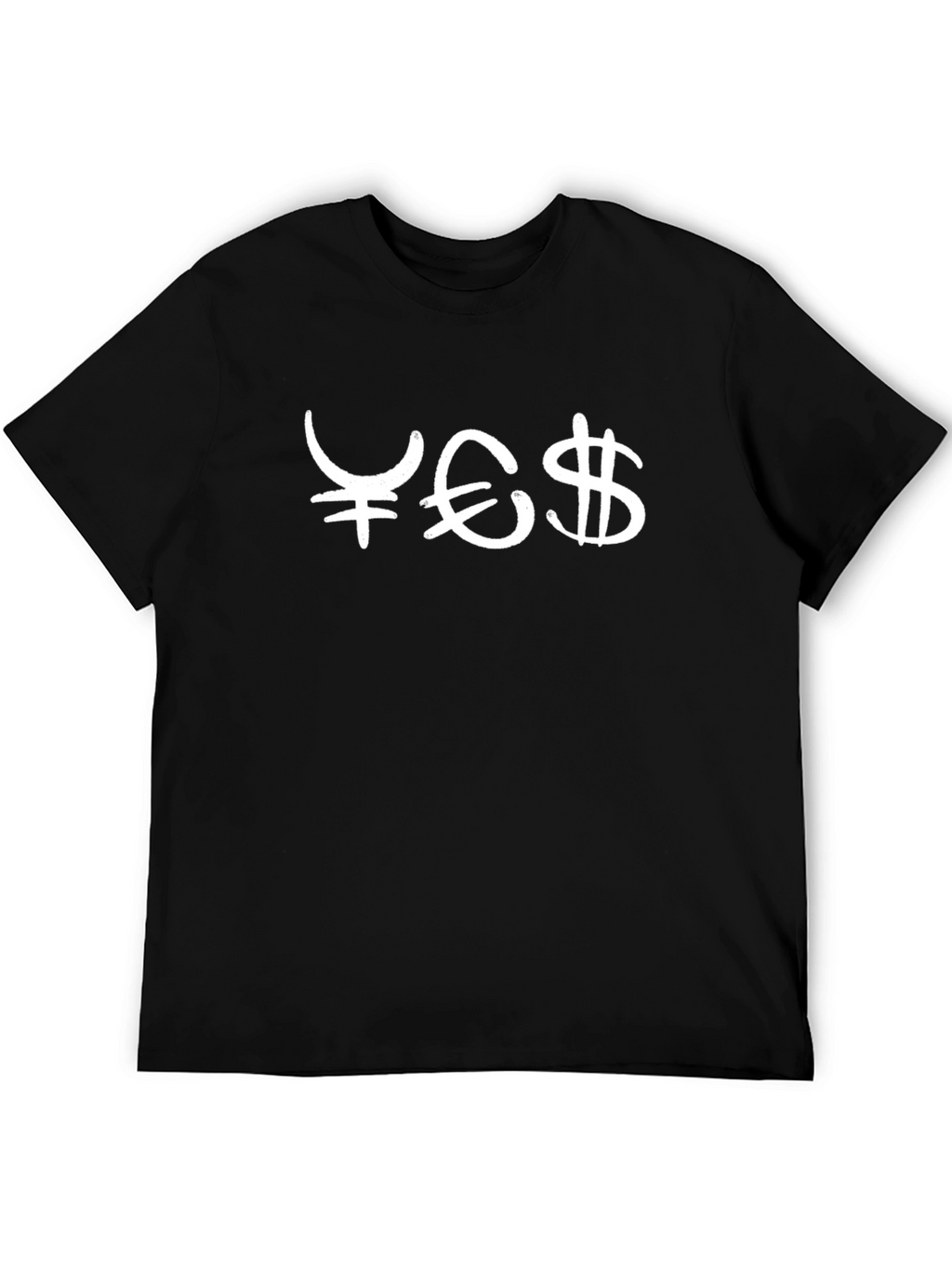 Currency YES T-Shirt - Unique Graphic Tee