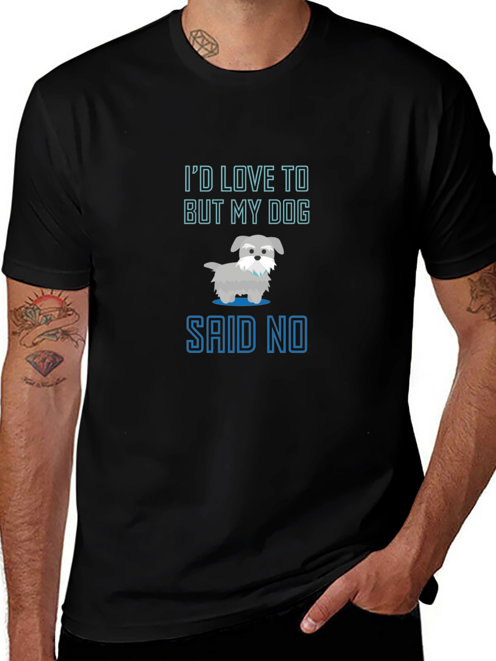 Dog Lover Tee - My Dog Said No