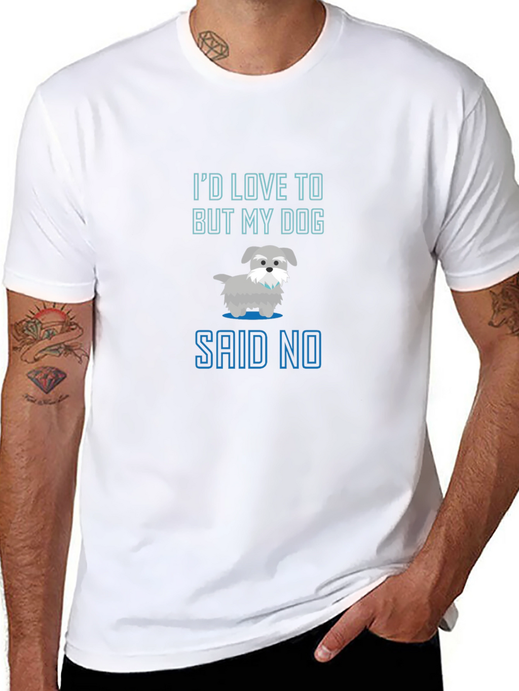Dog Lover Tee - My Dog Said No