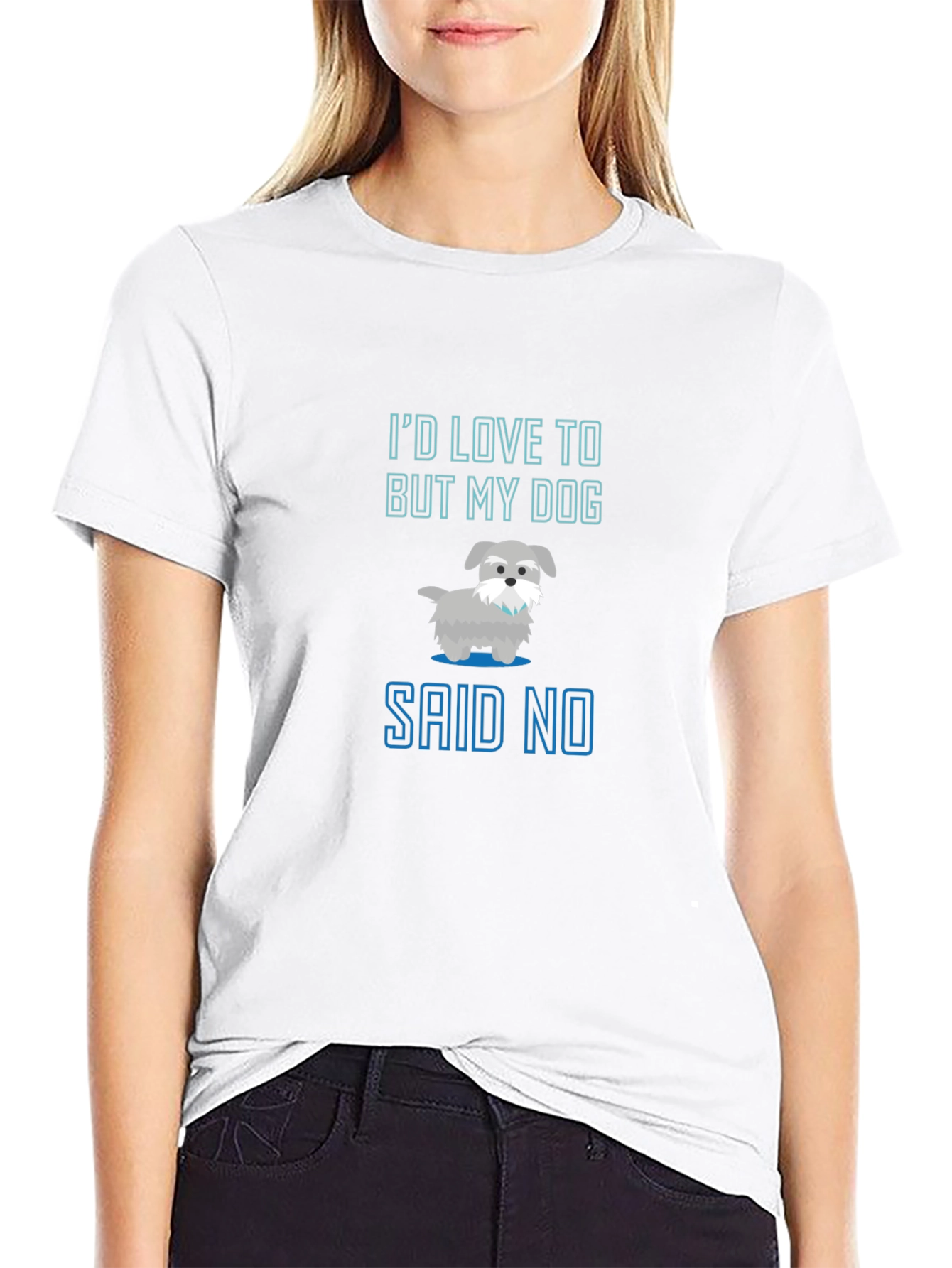 Dog Lover Tee - My Dog Said No