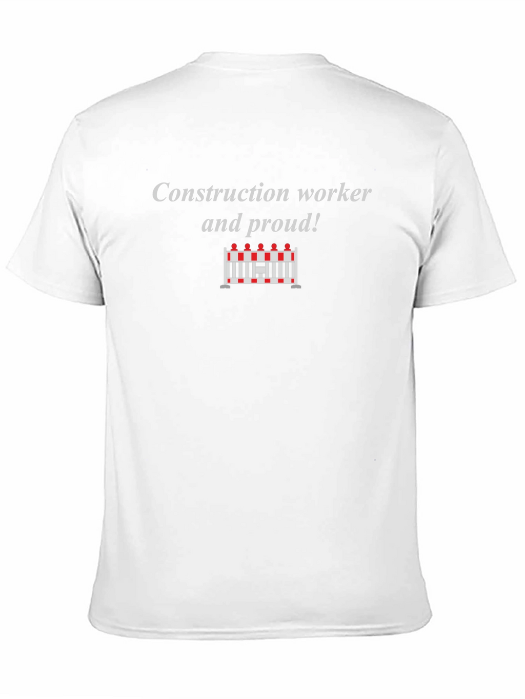 Construction Worker Proud T-Shirt - Black