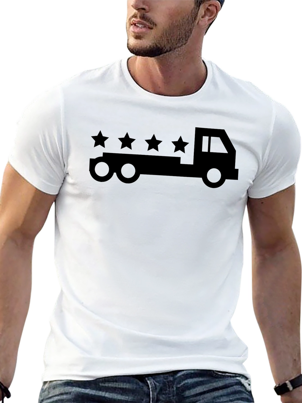 Star Truck Black T-Shirt