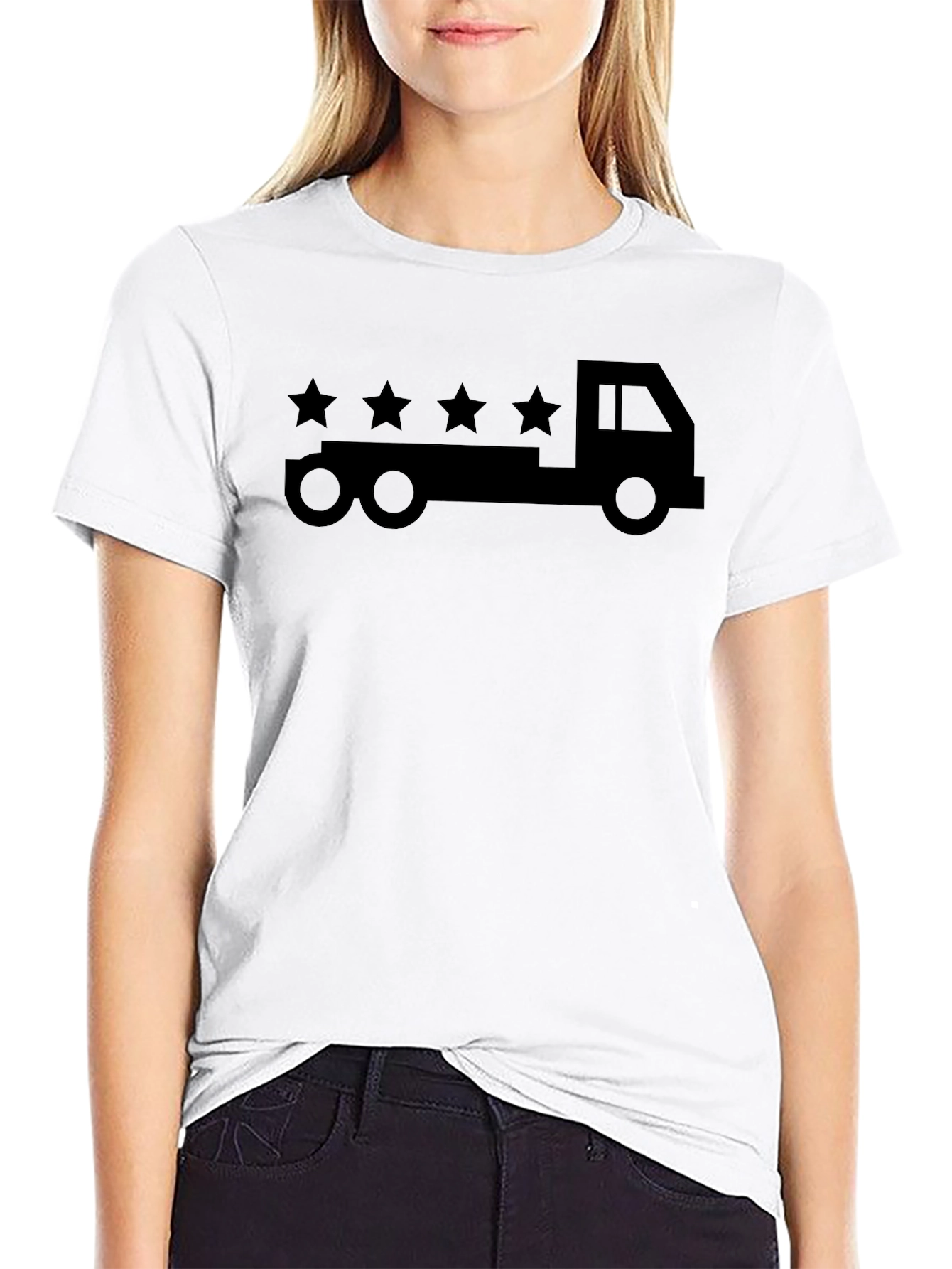 Star Truck Black T-Shirt