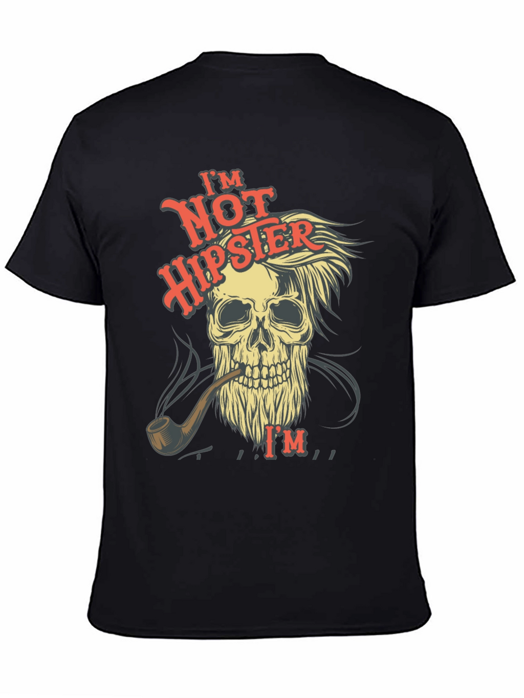 Skull T-Shirt - Not Hipster Design