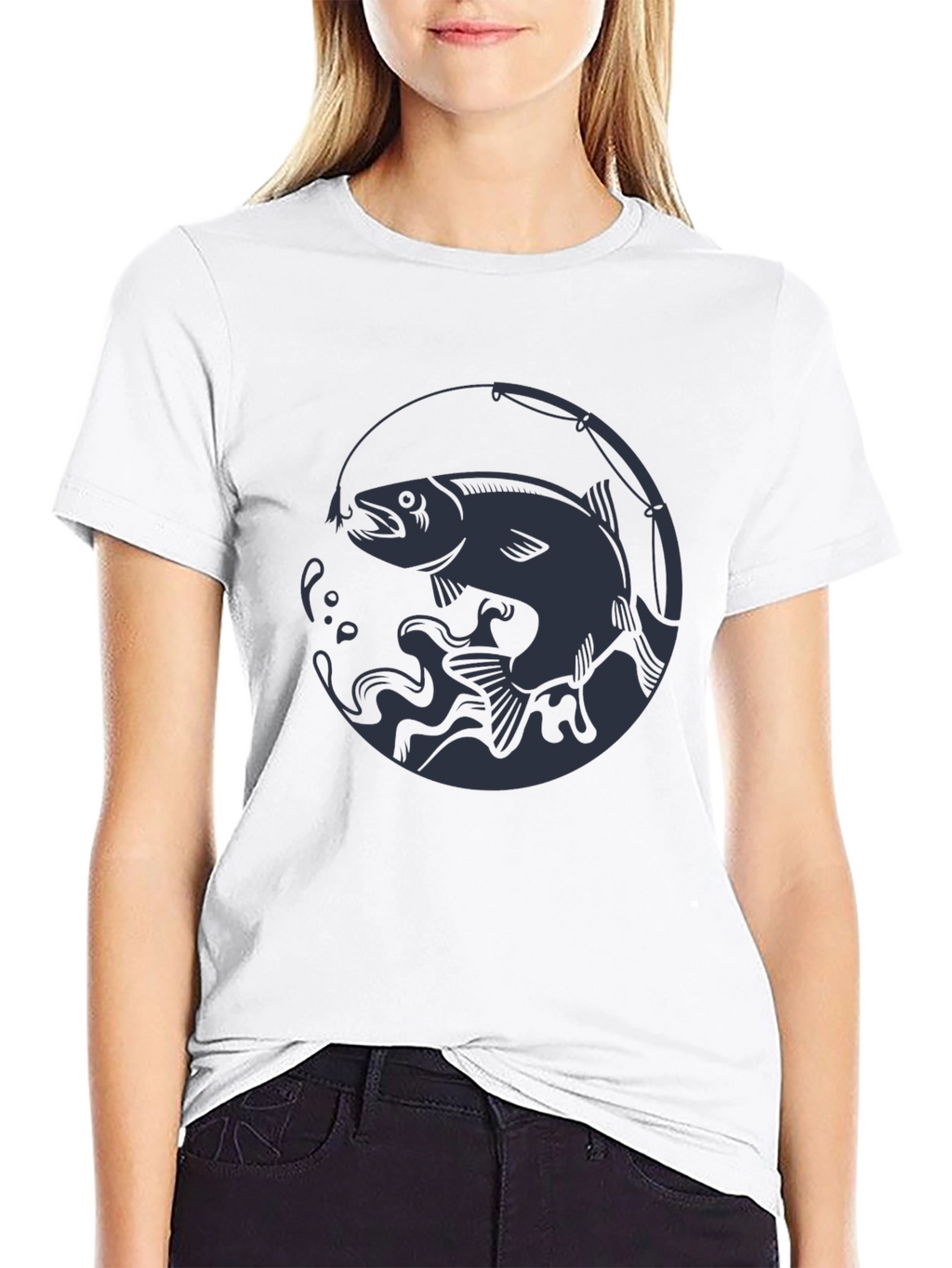 Fishing Graphic Tee - Stylish Angler Shirt