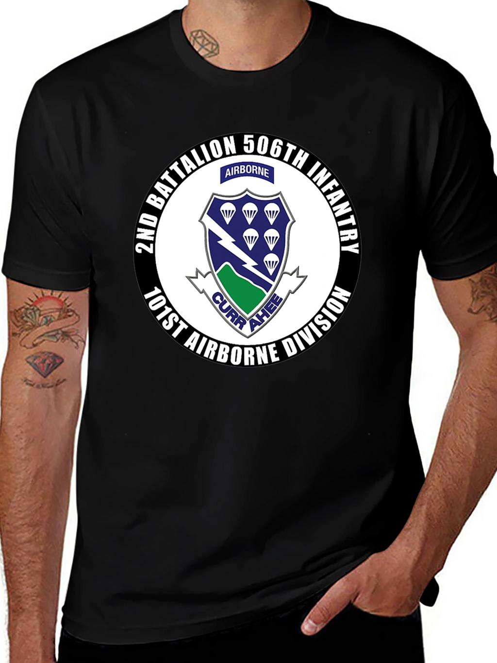 2nd Battalion 506th Infantry Airborne T-Shirt