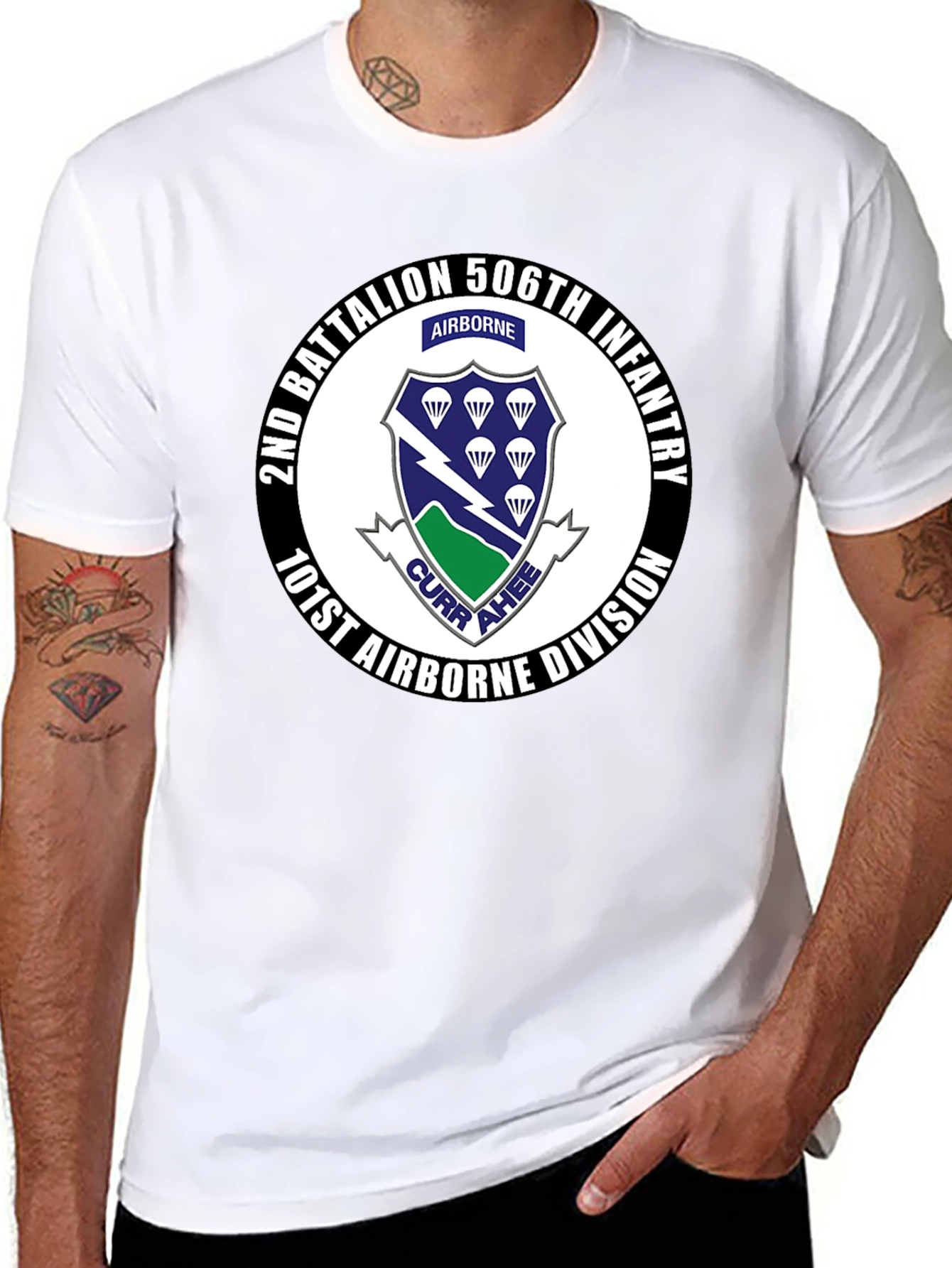 2nd Battalion 506th Infantry Airborne T-Shirt