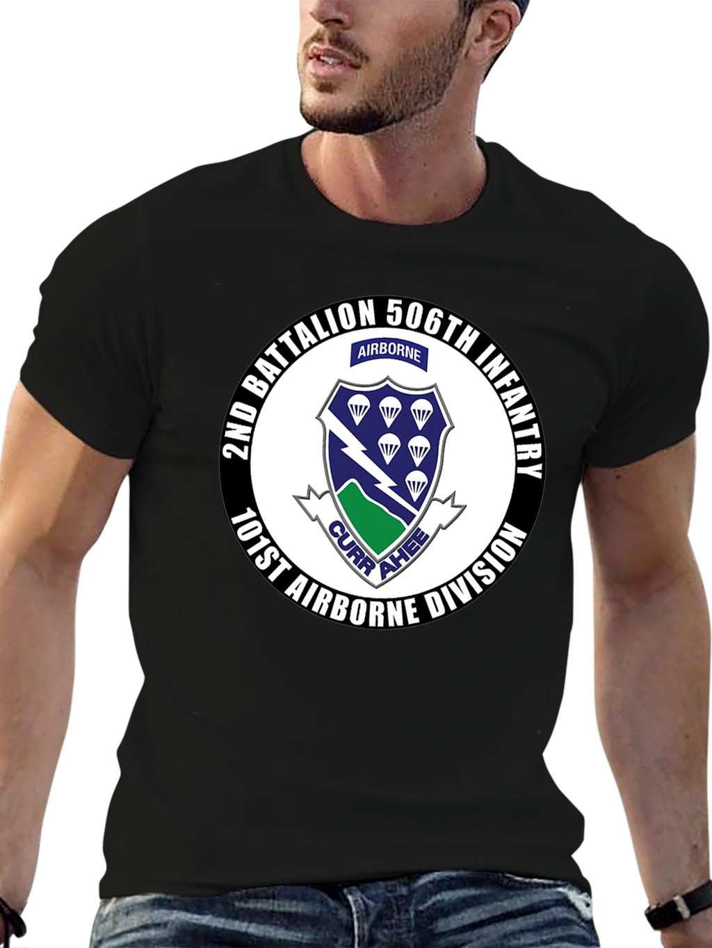 2nd Battalion 506th Infantry Airborne T-Shirt