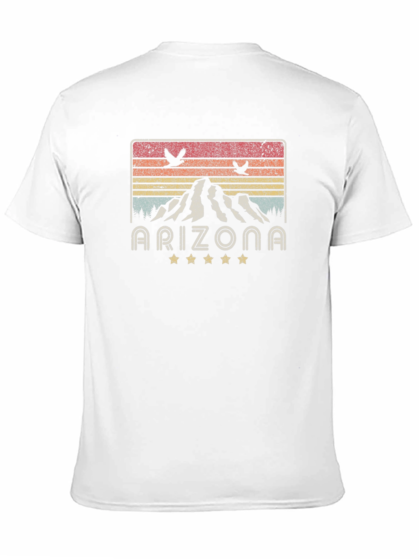 Arizona Mountain Retro Graphic T-Shirt