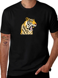 Black Tiger Graphic T-Shirt
