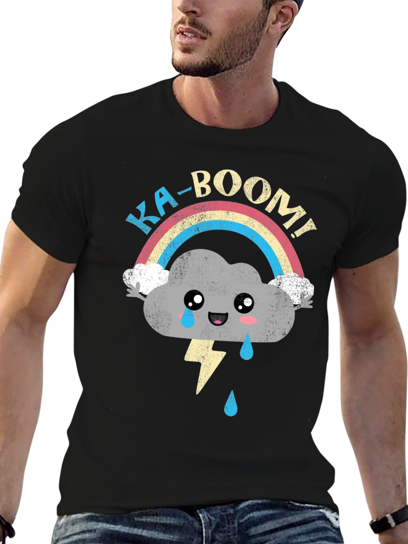 KA-BOOM! Rainbow Cloud T-Shirt