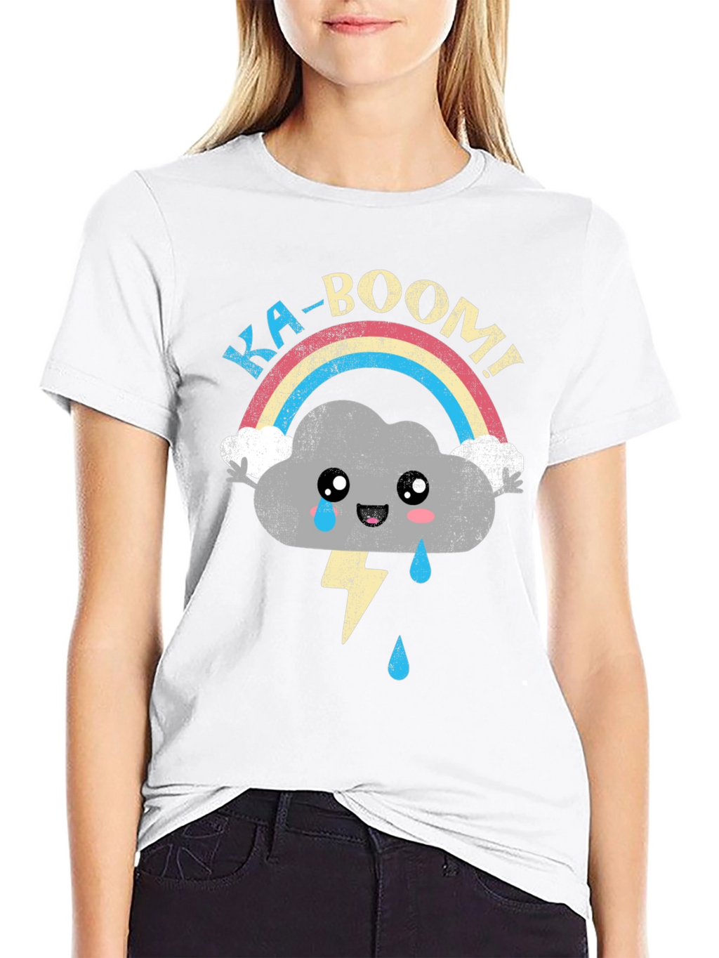 KA-BOOM! Rainbow Cloud T-Shirt