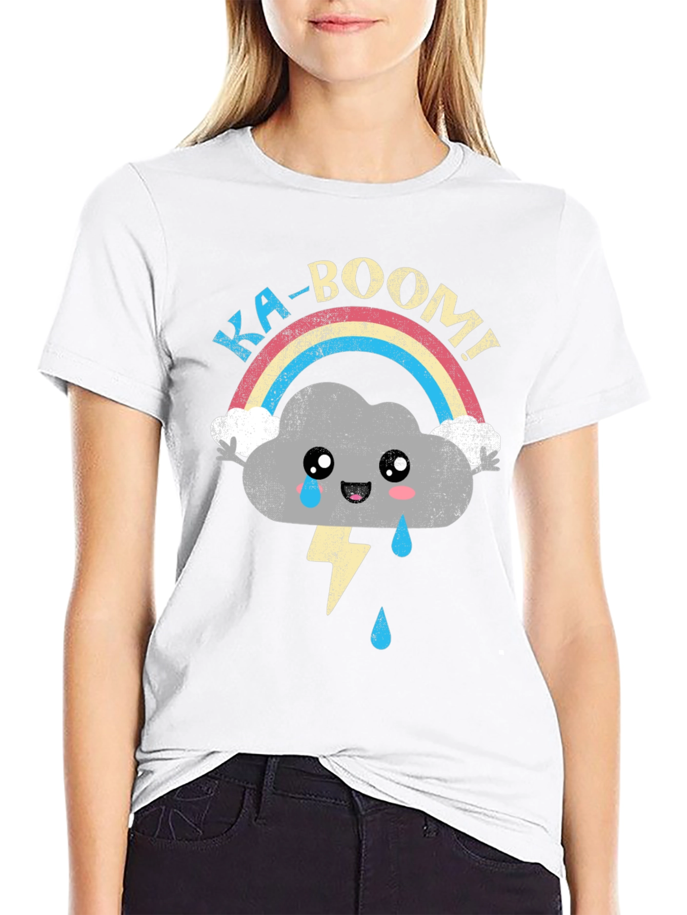KA-BOOM! Rainbow Cloud T-Shirt