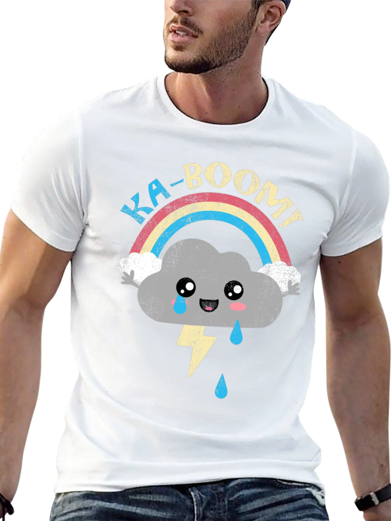 KA-BOOM! Rainbow Cloud T-Shirt